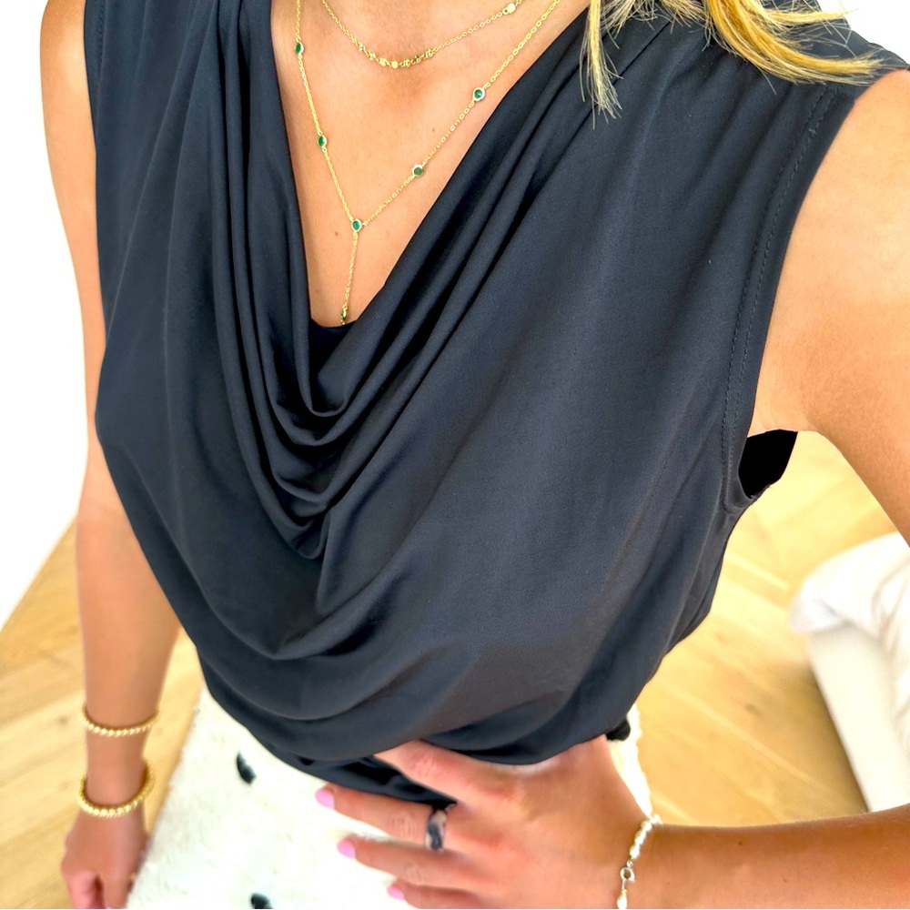 Krisa Cowl Neck Top